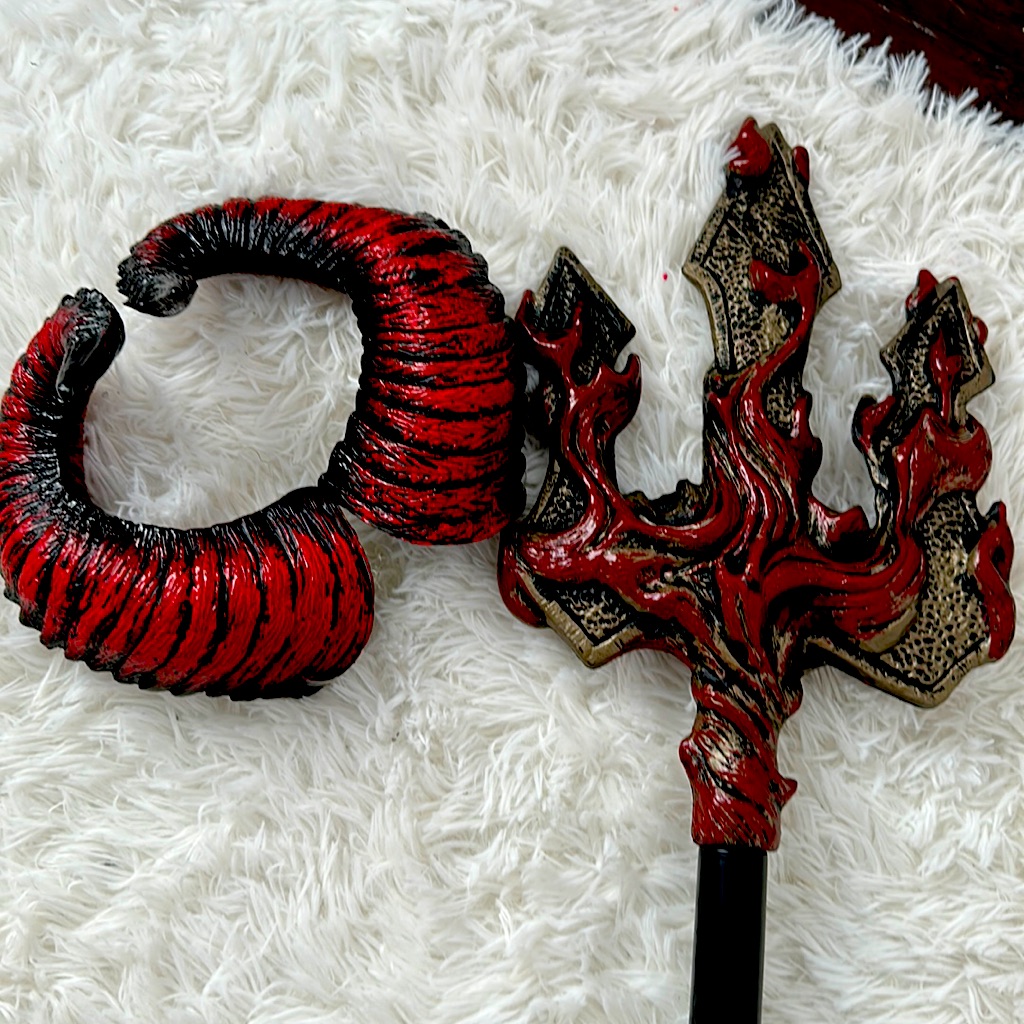 Halloween Accessories Devil Horns Pitchfork